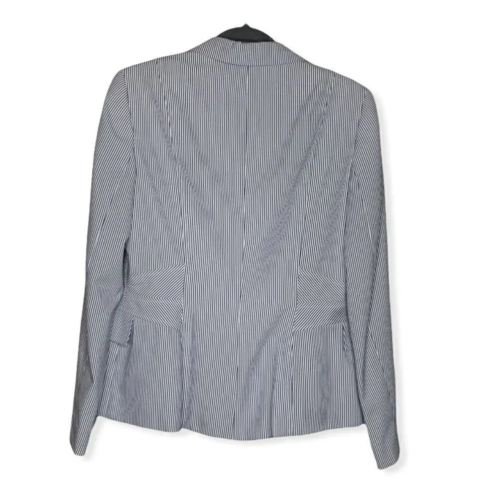 nine West Pin Striped Blazer - Picture 2 of 10